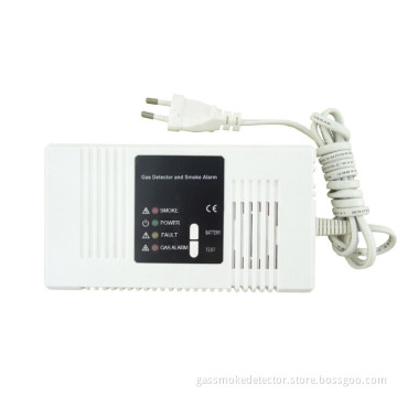 Compound Multi Gas Smoke Detector Alarm With Electrochemical Sensor